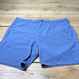 Men's Johnnie-O Calcutta Blue Prep-Formance Casual Shorts Size 38